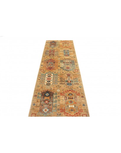 Tappeto Tribal Pakistan marrone 80x246