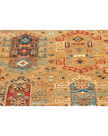 Tappeto Tribal Pakistan marrone 80x246