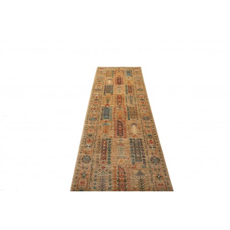 Tappeto Tribal Pakistan marrone 83x296