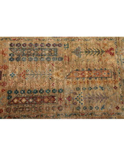 Tappeto Tribal Pakistan marrone 83x296