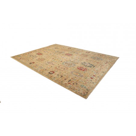 Tappeto Tribal Pakistan marrone grigio 253x338