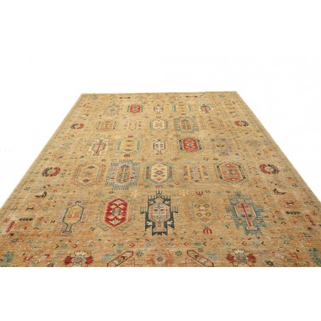 Tappeto Tribal Pakistan marrone grigio 253x338