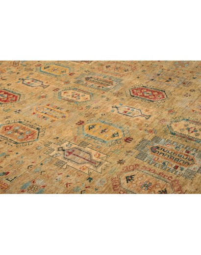 Tappeto Tribal Pakistan marrone grigio 253x338