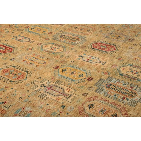 Tappeto Tribal Pakistan marrone grigio 253x338
