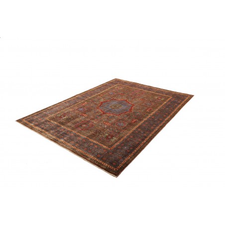 Tappeto Mamlouk Pakistan azzurro arancione 175x240
