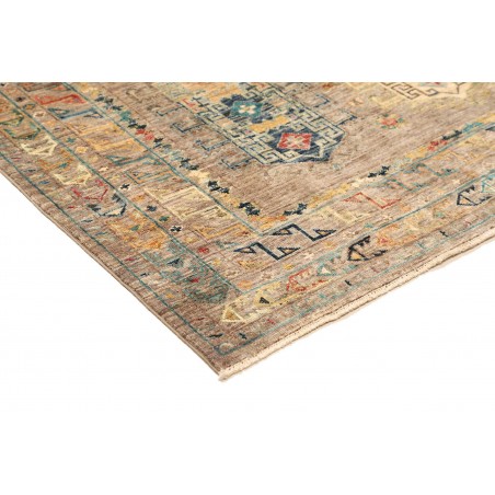 Tappeto Tribal Pakistan marrone grigio 148x200
