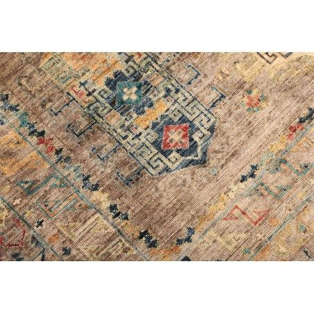 Tappeto Tribal Pakistan marrone grigio 148x200