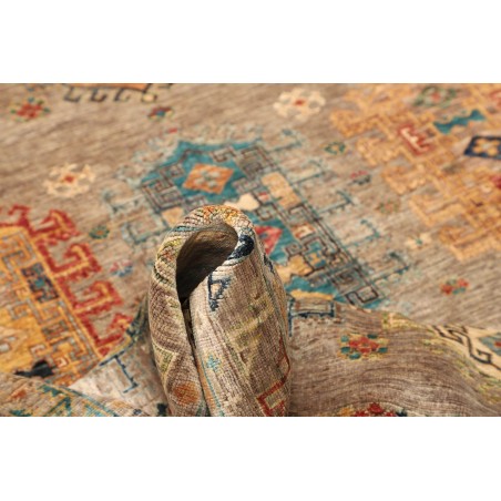 Tappeto Tribal Pakistan marrone grigio 148x200