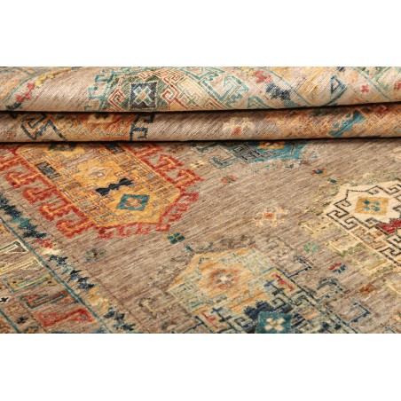 Tappeto Tribal Pakistan marrone grigio 148x200