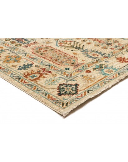 Tappeto Tribal Pakistan marrone giallo 126x189
