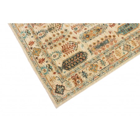 Tappeto Tribal Pakistan marrone giallo 126x189