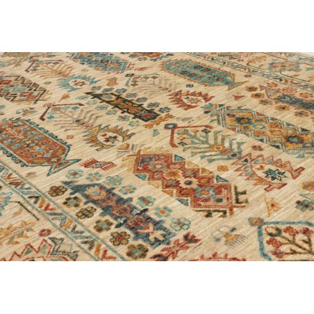 Tappeto Tribal Pakistan marrone giallo 126x189