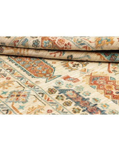Tappeto Tribal Pakistan marrone giallo 126x189