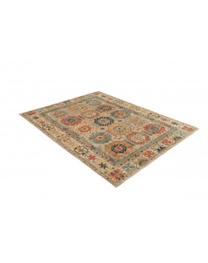 Tappeto Tribal Pakistan marrone 147x197