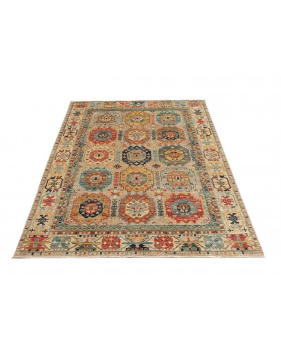 Tappeto Tribal Pakistan marrone 147x197