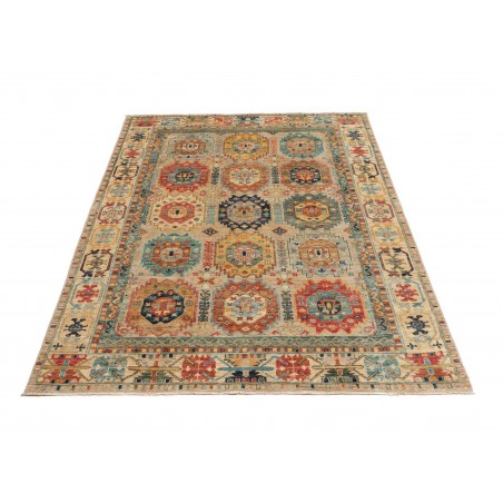 Tappeto Tribal Pakistan marrone 147x197
