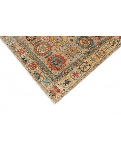Tappeto Tribal Pakistan marrone 147x197