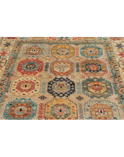 Tappeto Tribal Pakistan marrone 147x197