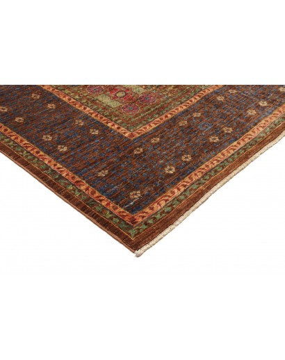 Tappeto Mamlouk Pakistan verde grigio 169x234