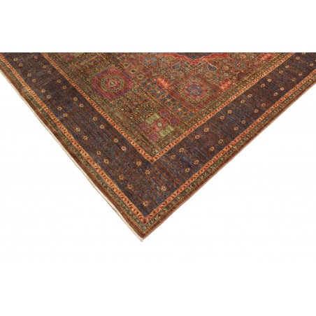 Tappeto Mamlouk Pakistan verde grigio 169x234
