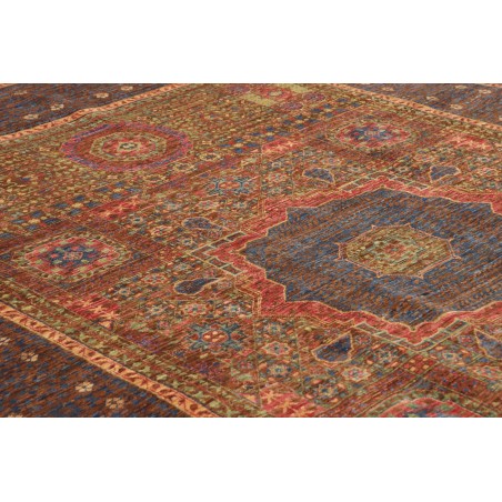 Tappeto Mamlouk Pakistan verde grigio 169x234