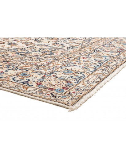 Tappeto Kashan Persia beige bianco 197x295