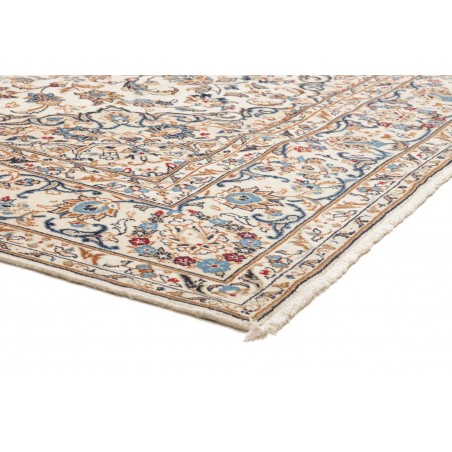 Tappeto Kashan Persia beige bianco 197x295