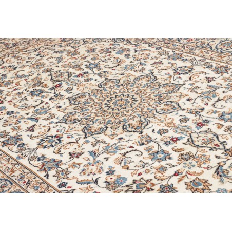 Tappeto Kashan Persia beige bianco 197x295