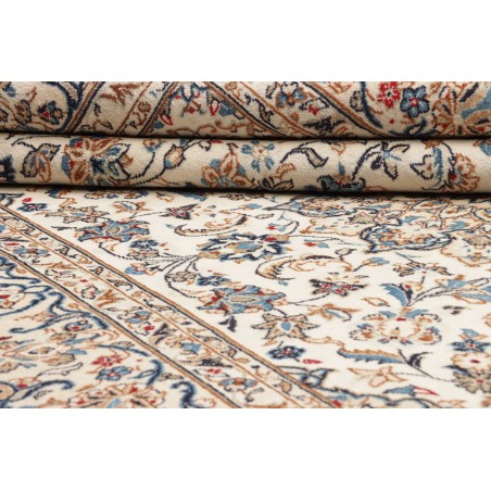 Tappeto Kashan Persia beige bianco 197x295