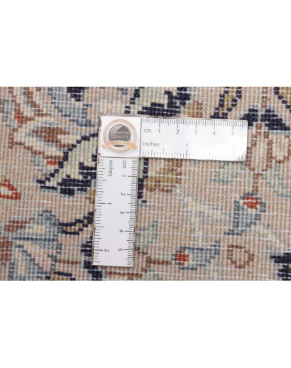 Tappeto Kashan Persia beige bianco 197x295