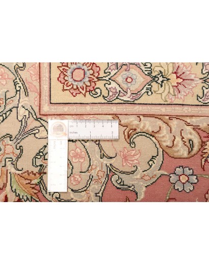 Tappeto Tabriz 70 Raj Persia marrone 207x322