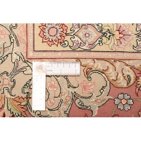Tappeto Tabriz 70 Raj Persia marrone 207x322