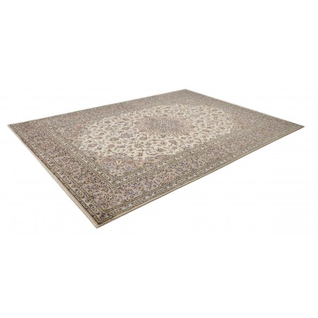 Tappeto Kashan Persia azzurro grigio 245x340