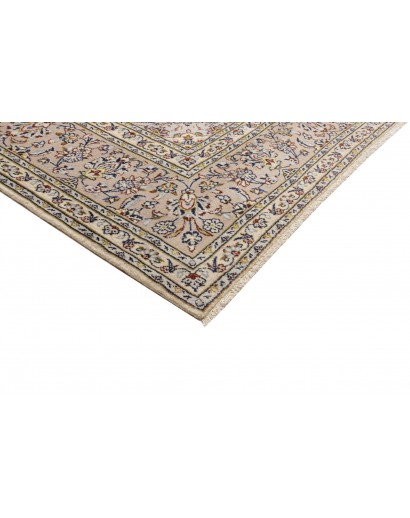 Tappeto Kashan Persia azzurro grigio 245x340