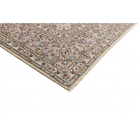 Tappeto Kashan Persia azzurro grigio 245x340