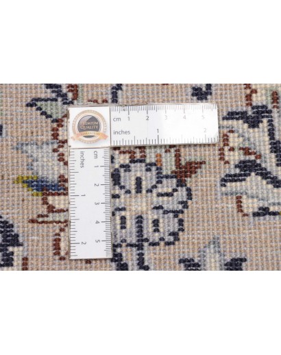 Tappeto Kashan Persia azzurro grigio 245x340