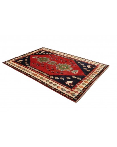 Tappeto Shiraz Persia marrone giallo 160x245