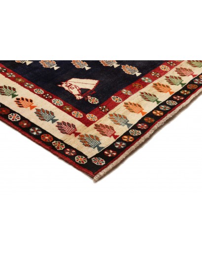 Tappeto Shiraz Persia marrone giallo 160x245