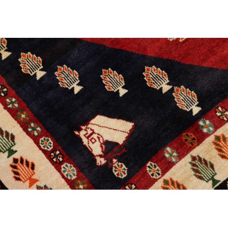 Tappeto Shiraz Persia marrone giallo 160x245