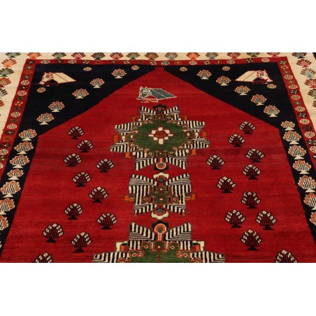 Tappeto Shiraz Persia marrone giallo 160x245