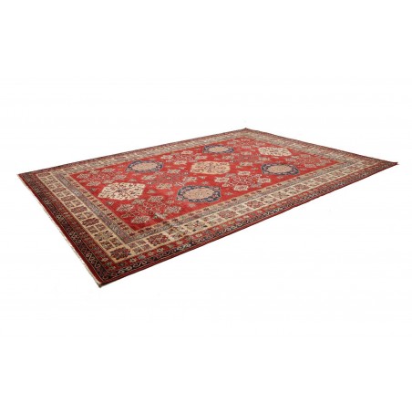 Tappeto Kazak Fine Pakistan marrone grigio 293x398