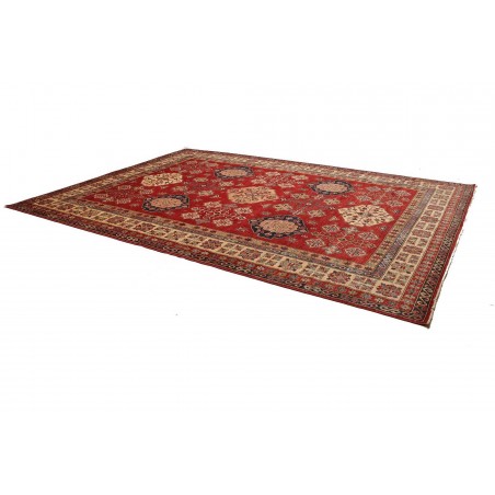 Tappeto Kazak Fine Pakistan marrone grigio 293x398