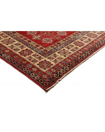 Tappeto Kazak Fine Pakistan marrone grigio 293x398