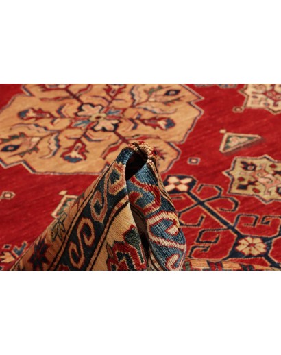 Tappeto Kazak Fine Pakistan marrone grigio 293x398