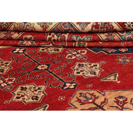 Tappeto Kazak Fine Pakistan marrone grigio 293x398
