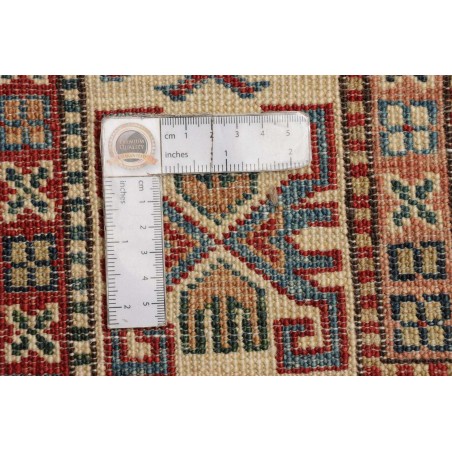 Tappeto Kazak Fine Pakistan marrone grigio 293x398