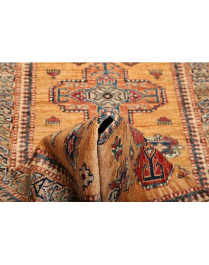 Tappeto Kazak Fine Pakistan arancione 78x306