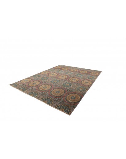 Tappeto Mamlouk Pakistan azzurro 246x303