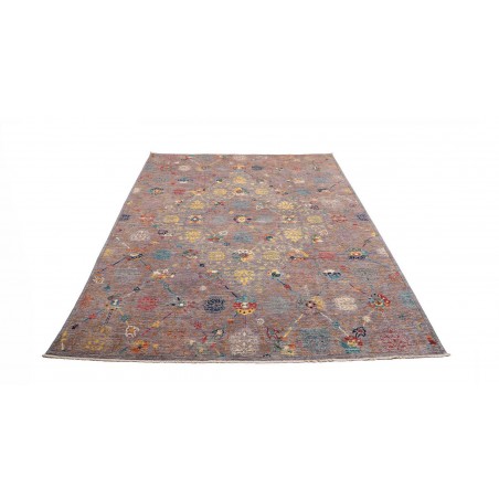 Tappeto Shahi Fine Pakistan bianco grigio 201x292