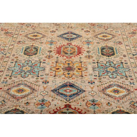 Tappeto Tribal Pakistan marrone grigio 169x235